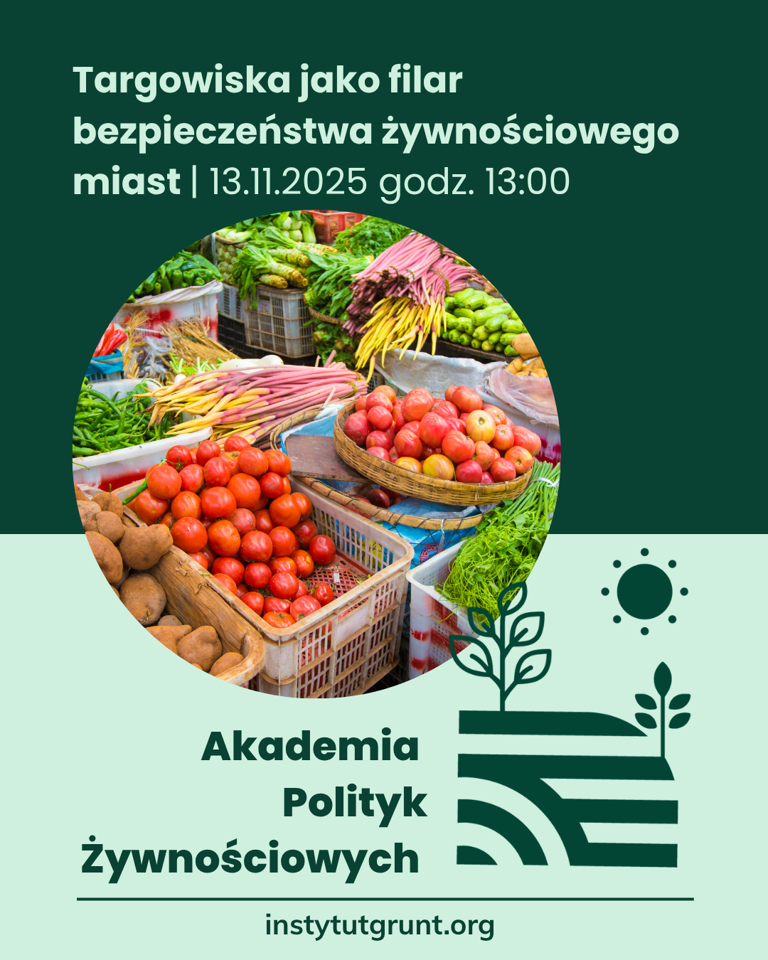 Targowisko jako filar bezpieczeństwa żywnościowego miast